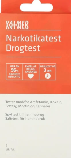 ValMed Øvrige Tests>Narkotikatest