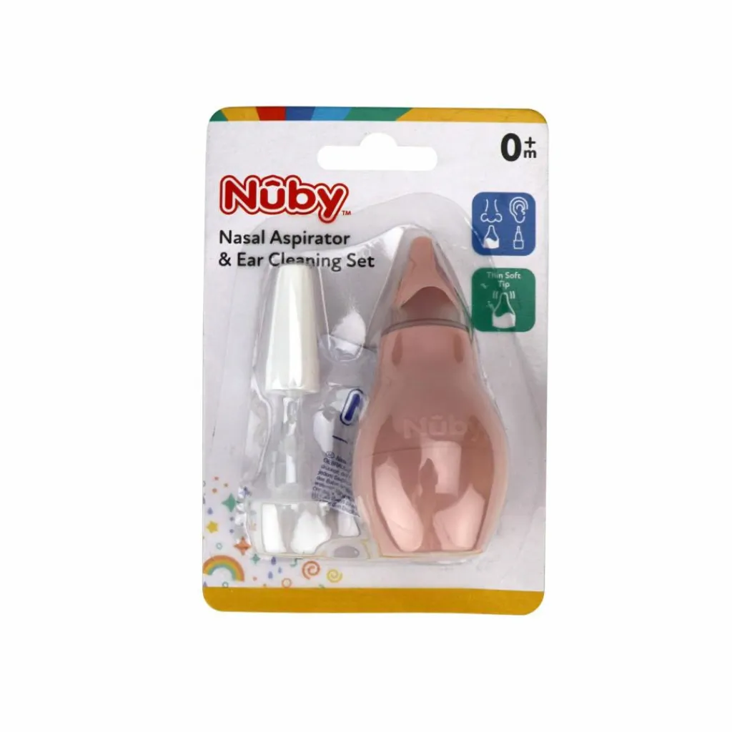 Nûby Næsesugere|Næse>Nasal Aspirator & Ear Cleaning Set