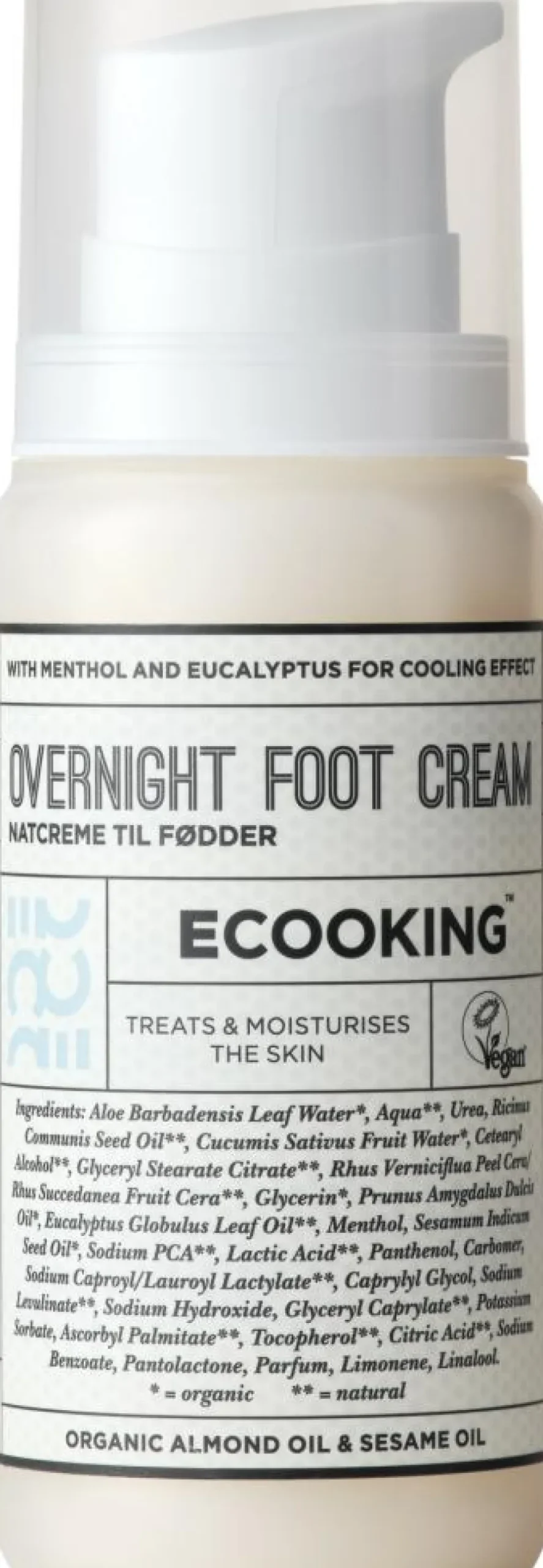 ECOOKING Fodpleje>Natcreme til Fødder