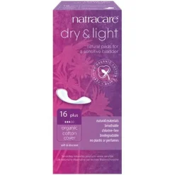 Natracare Bind & Indlæg>Dry & Light Plus Bind