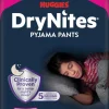 DryNites Pusletid>Natunderbukser Pige 4-7 år