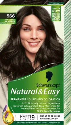 Schwarzkopf Natural & Easy Hårfarve< Permanent Hårfarve