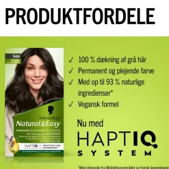Schwarzkopf Natural & Easy Hårfarve< Permanent Hårfarve