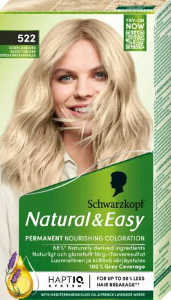 Schwarzkopf Permanent Hårfarve>Natural & Easy Hårfarve