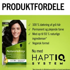 Schwarzkopf Permanent Hårfarve<Natural & Easy Hårfarve