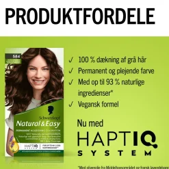 Schwarzkopf Permanent Hårfarve>Natural & Easy Hårfarve