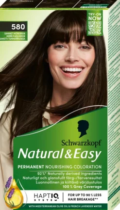Schwarzkopf Permanent Hårfarve<Natural & Easy Hårfarve