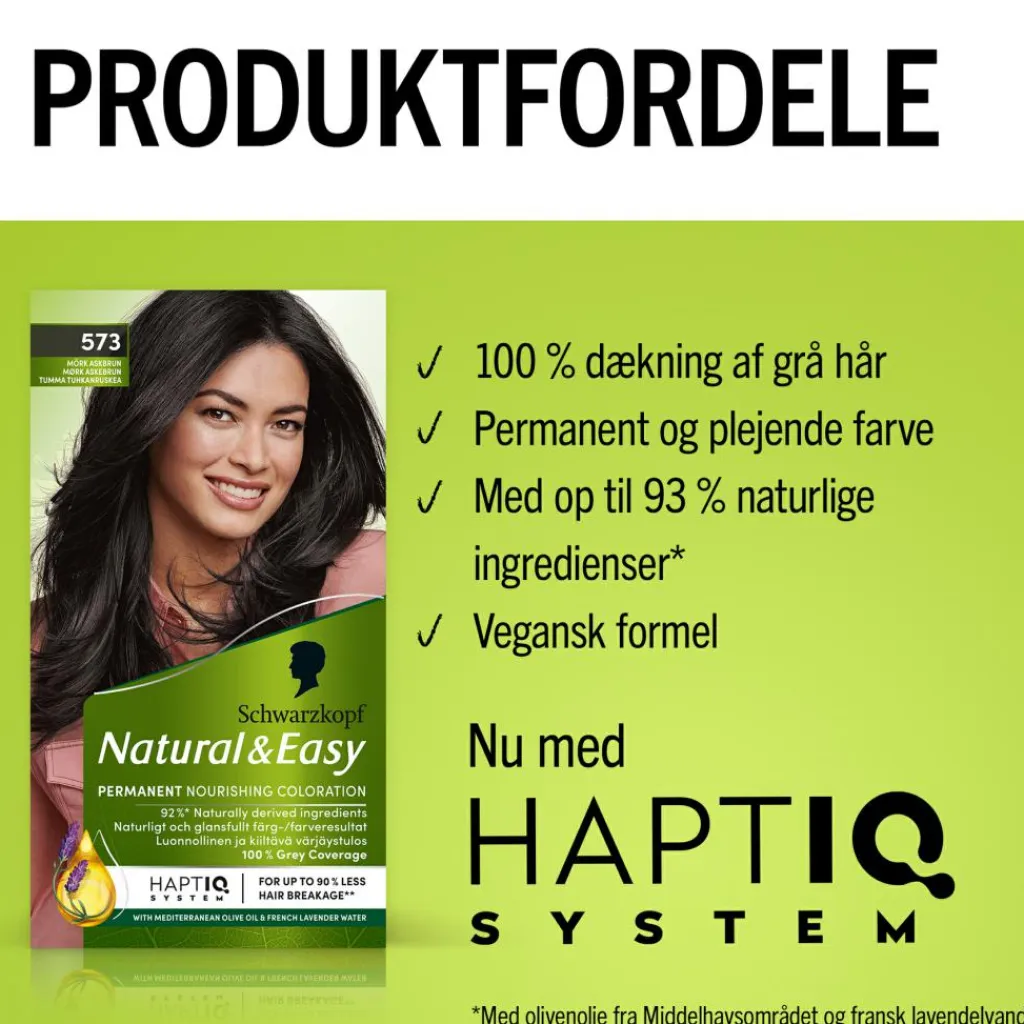 Schwarzkopf Permanent Hårfarve>Natural & Easy Hårfarve