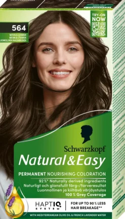 Schwarzkopf Permanent Hårfarve>Natural & Easy Hårfarve