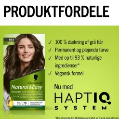 Schwarzkopf Permanent Hårfarve>Natural & Easy Hårfarve