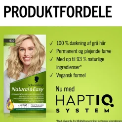 Schwarzkopf Permanent Hårfarve<Natural & Easy Hårfarve