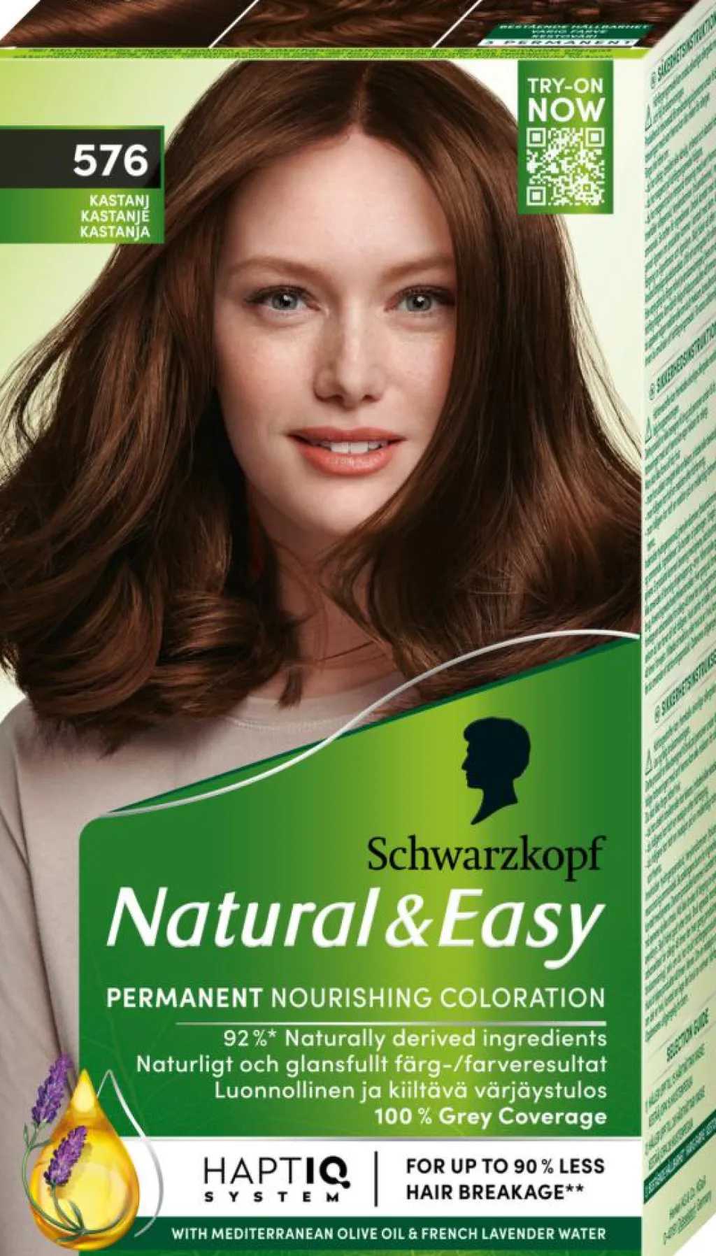 Schwarzkopf Natural & Easy Hårfarve< Permanent Hårfarve