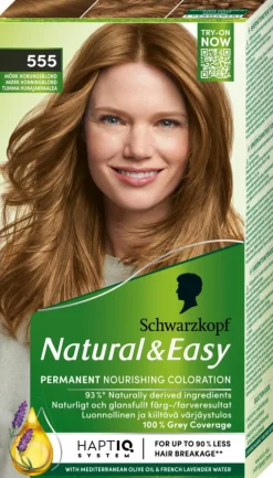 Schwarzkopf Natural & Easy Hårfarve< Permanent Hårfarve