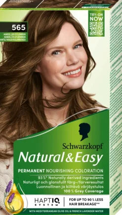 Schwarzkopf Permanent Hårfarve<Natural & Easy Hårfarve