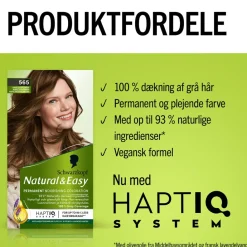 Schwarzkopf Permanent Hårfarve<Natural & Easy Hårfarve
