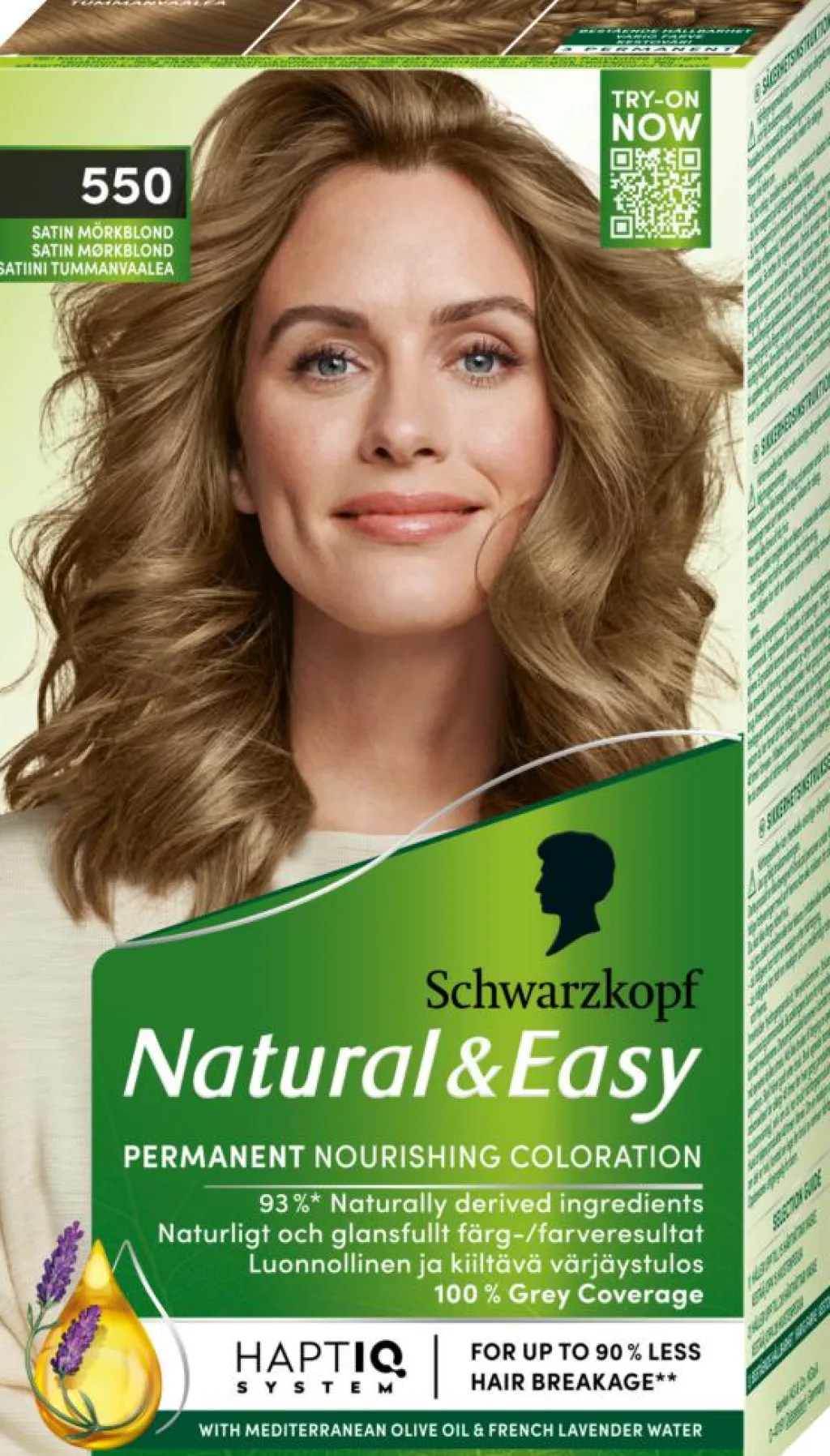 Schwarzkopf Permanent Hårfarve<Natural & Easy Hårfarve