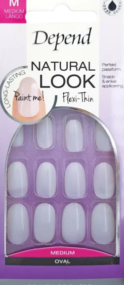 Depend Kunstige Negle Og Tilbehør>Natural Look Kunstige Negle