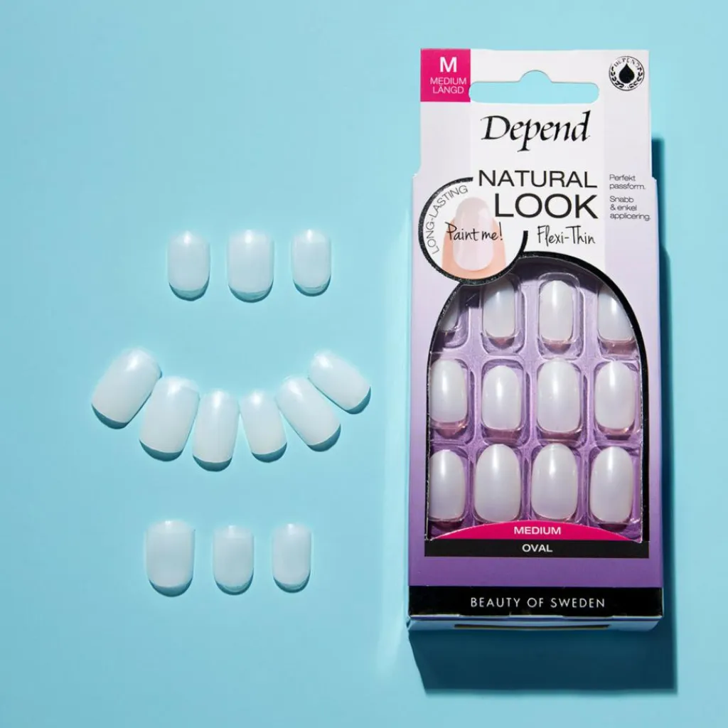Depend Kunstige Negle Og Tilbehør>Natural Look Kunstige Negle