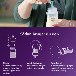 Philips Avent Sutteflasker & Tilbehør<Natural Response 1 Flaske 120 ml