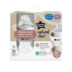 Tommee Tippee Sutteflasker & Tilbehør<Natural Start Sutteflaske