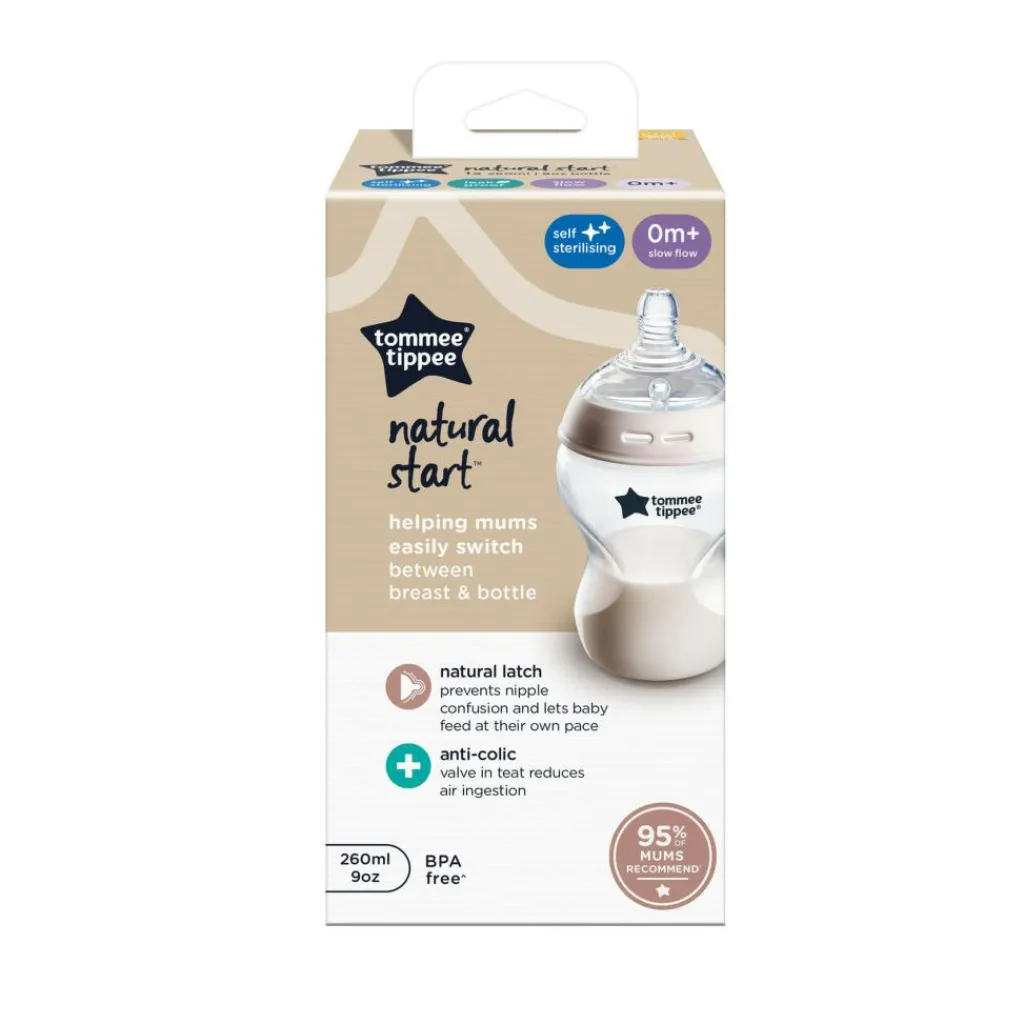 Tommee Tippee Sutteflasker & Tilbehør>Natural Start sutteflaske