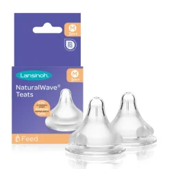 Lansinoh Natural Wave Teats<Børn Sutteflasker & Tilbehør