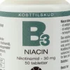 Natur Drogeriet B-Vitamin<Niacin(amid) B3-vitamin 30 mg