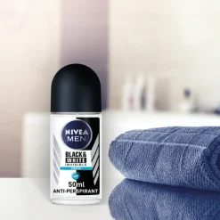 NIVEA Deodoranter|Til Ham<Men Black & White Invisible Fresh Roll On