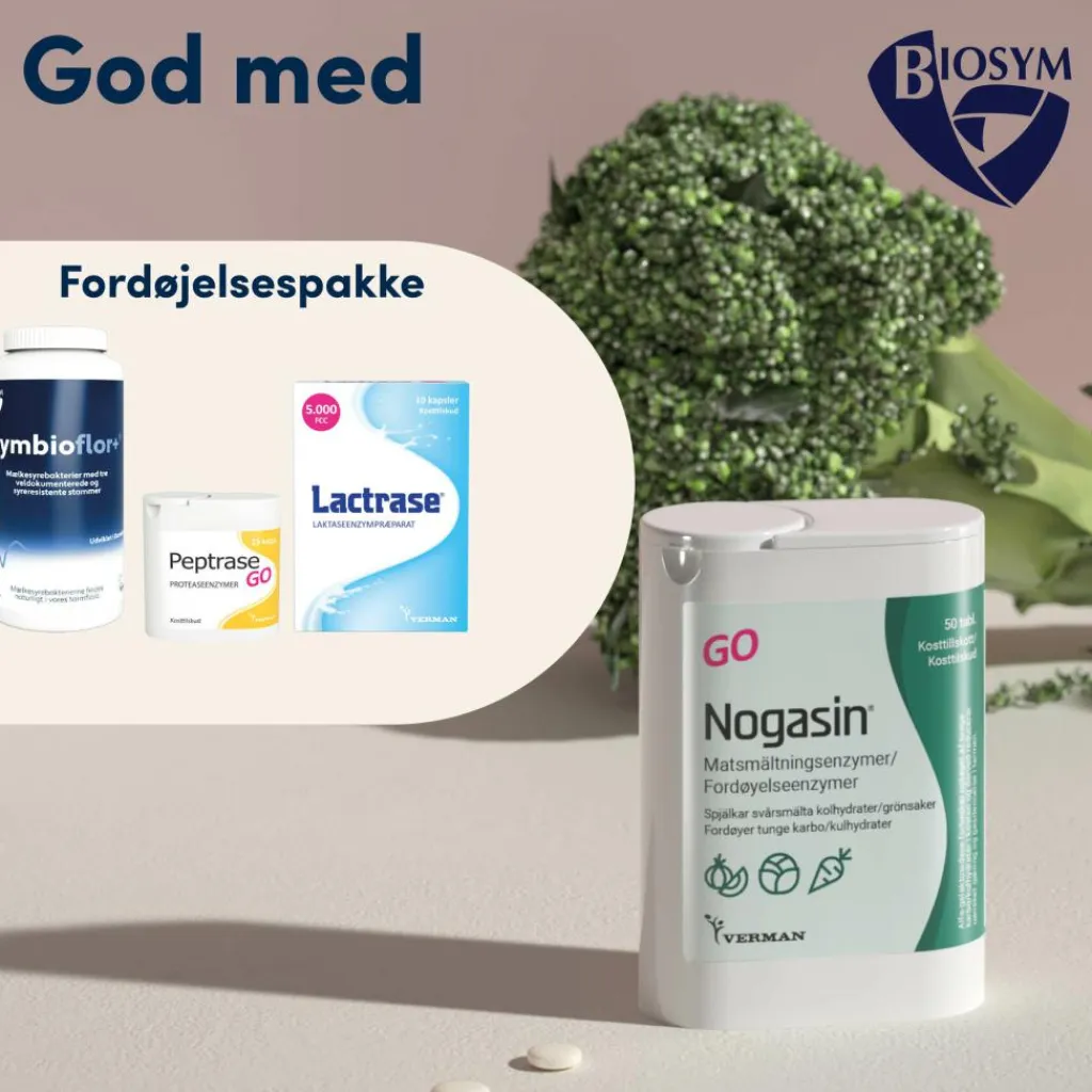 Biosym Fordøjelse & Fibre<Nogasin GO
