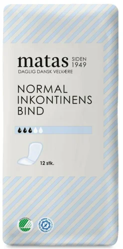 Matas Striber Inkontinens>Normal Inkontinens Bind