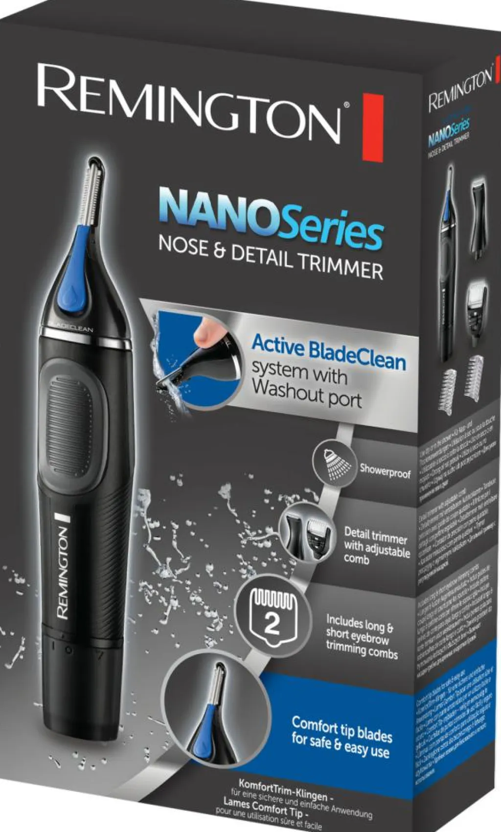 Remington Trimmere|Elektronisk Hårfjerning>Nose & Ear Trimmer NE3870