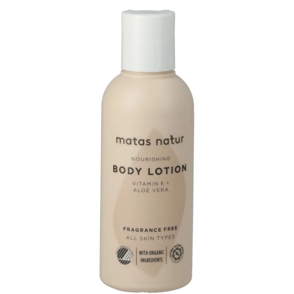 Matas Natur Nourishing Body Lotion< Rejsestørrelser