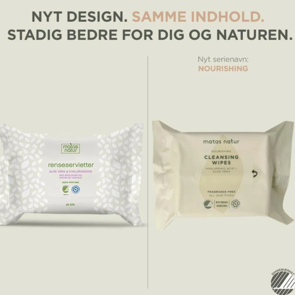 Matas Natur Badetid|Pusletid>Nourishing Cleansing Wipes