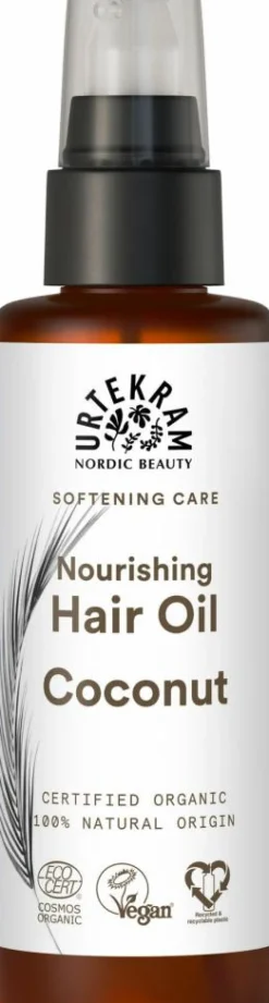 Urtekram Nourishing Hair Oil Coconut< Hårolie & Serum