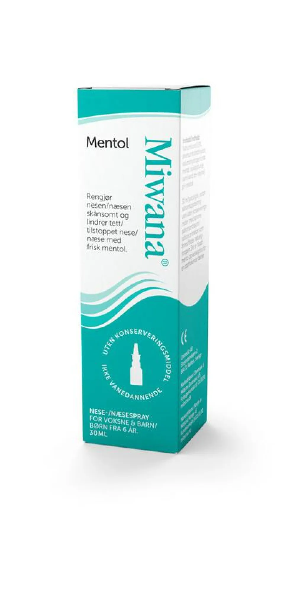 Miwana Næse|Forkølelse>Næsespray Menthol