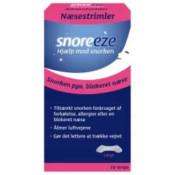 Snoreeze Snorken>Næsestrimler str. L