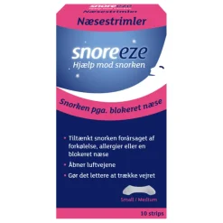 Snoreeze Snorken<Næsestrimler str. S/M
