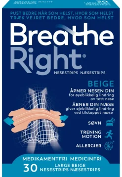 Breathe Right Næsestrips Original< Snorken