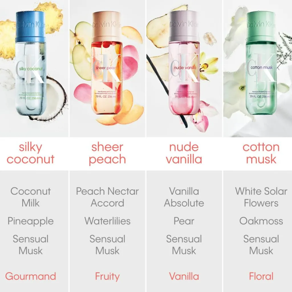 CALVIN KLEIN Bodyspray|Bodyspray<Nude Vanilla Hair & Body Mist