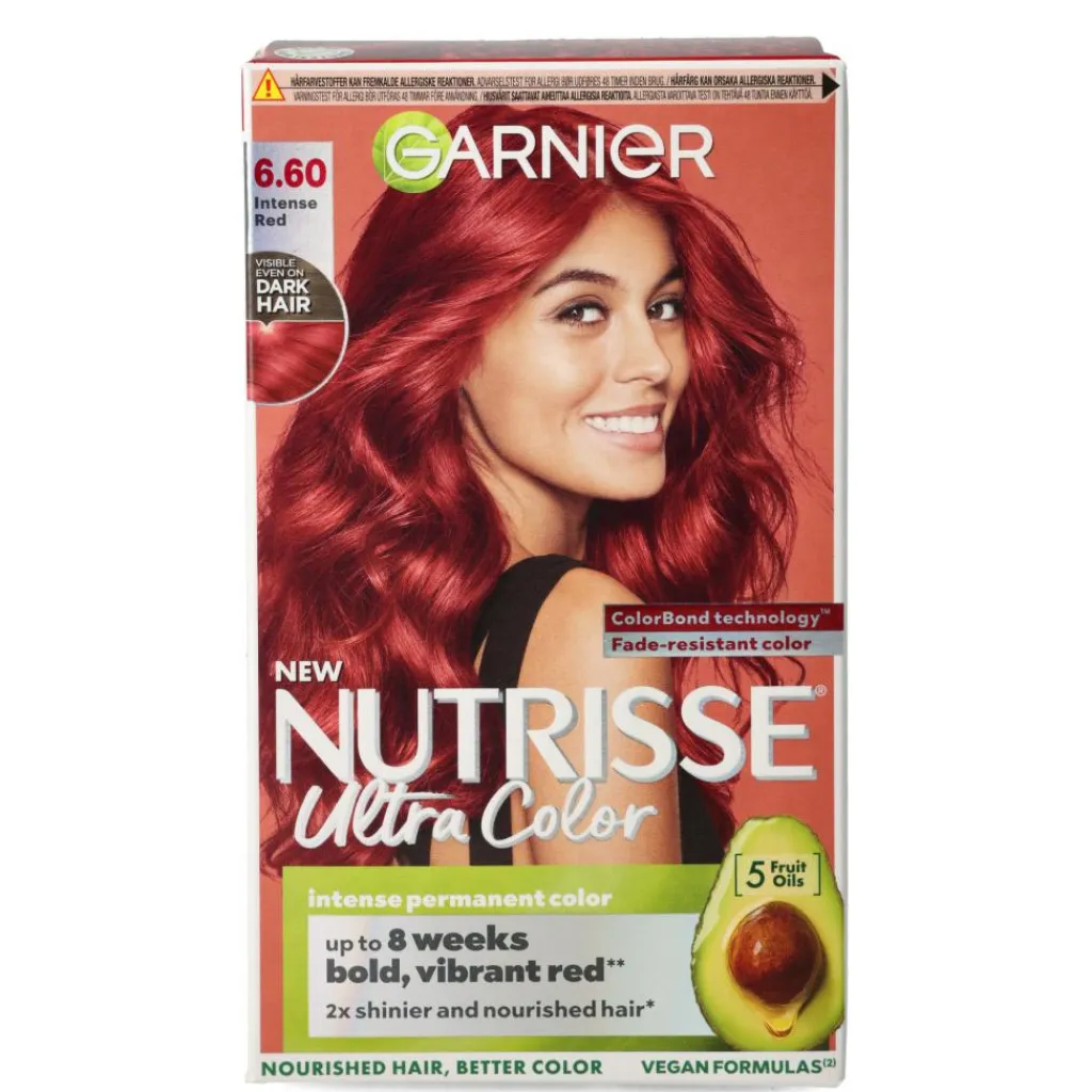 Garnier Permanent Hårfarve>Nutrisse Ultra Color Hårfarve