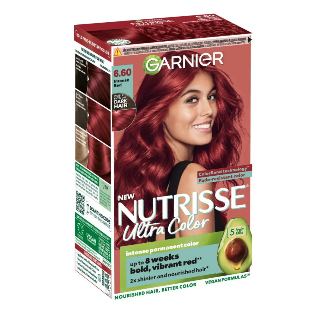Garnier Permanent Hårfarve>Nutrisse Ultra Color Hårfarve