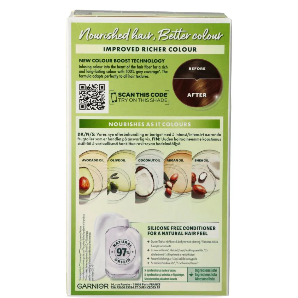 Garnier Permanent Hårfarve>Nutrisse Ultra Créme