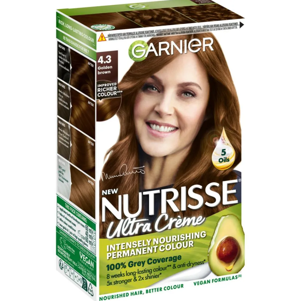Garnier Permanent Hårfarve>Nutrisse Ultra Créme