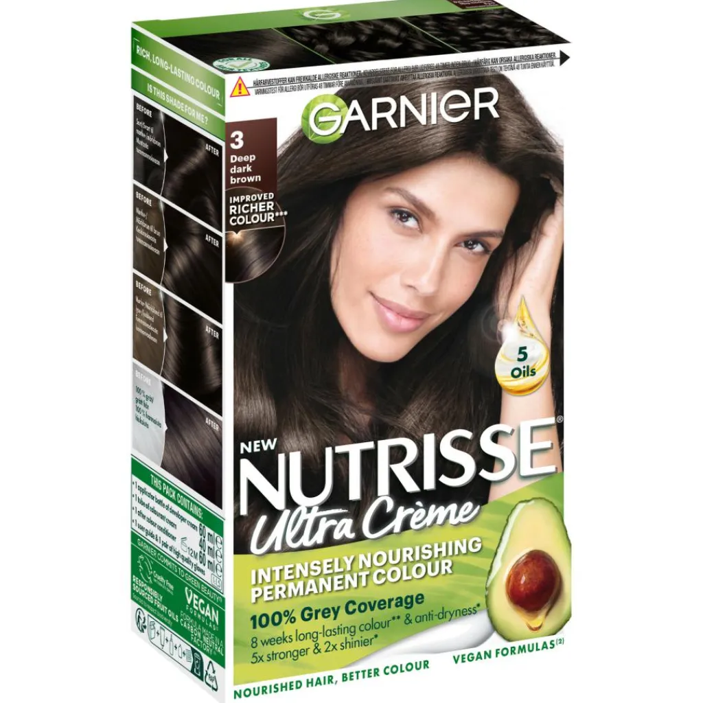 Garnier Permanent Hårfarve>Nutrisse Ultra Créme