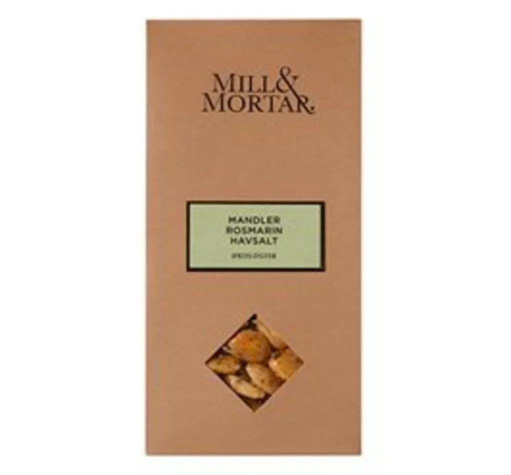 Mill & Mortar Nutty Munch Marcona Mandler Rosmarin Ø< Tørret Frugt & Nødder|Tørret Frugt & Nødder