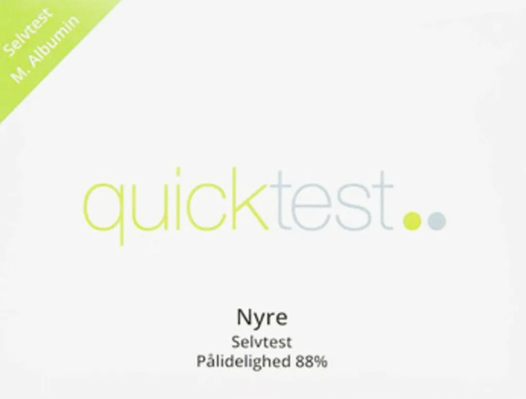 Quicktest Nyre Albumin Nyretest< Øvrige Tests