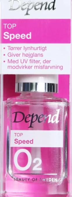 Depend Neglelak>O2 Top Coat