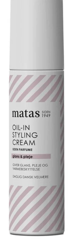 Matas Striber Hårolie & Serum>Oil-in Styling Cream Uden Parfume