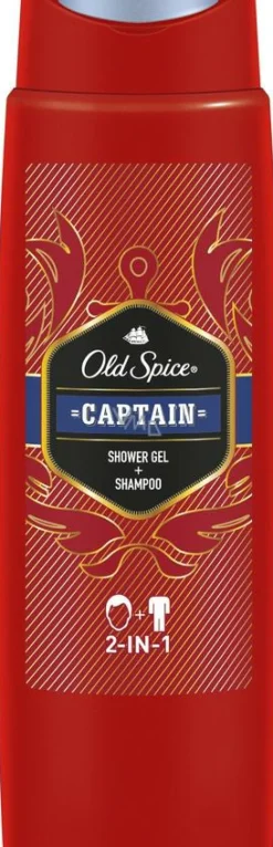 Old Spice Captain Shower & Shampoo< Kropspleje|Bodyshampoo