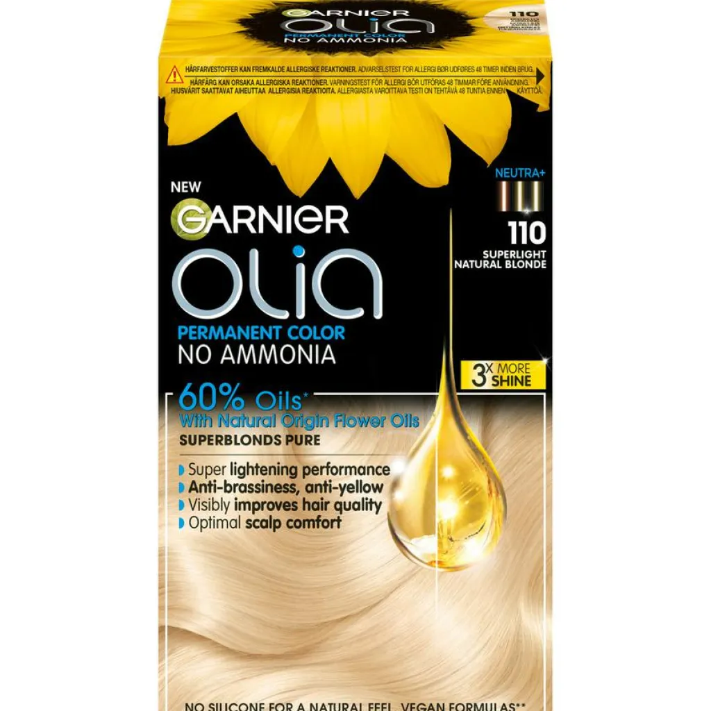 Garnier Permanent Hårfarve>Olia